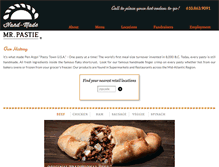 Tablet Screenshot of mrpastie.com